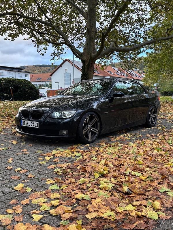 Schwarz Gebraucht 2008 BMW 320 Cabriolet Cabrio | 6.000 € (Fairer Preis) - Bild 1/4