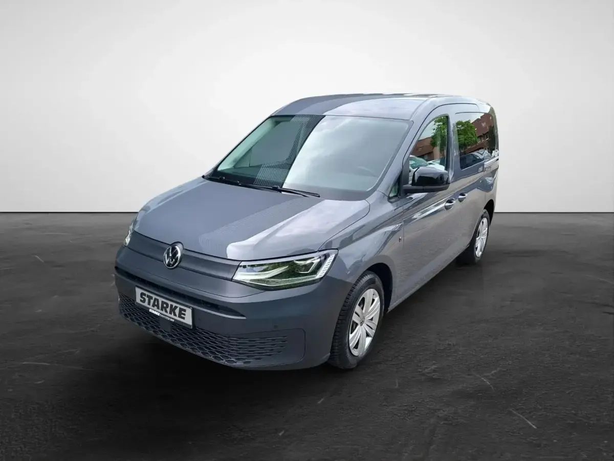 Gebraucht VW Caddy Basis 102 PS (75 kW) 2022 Grau Van / Kleinbus