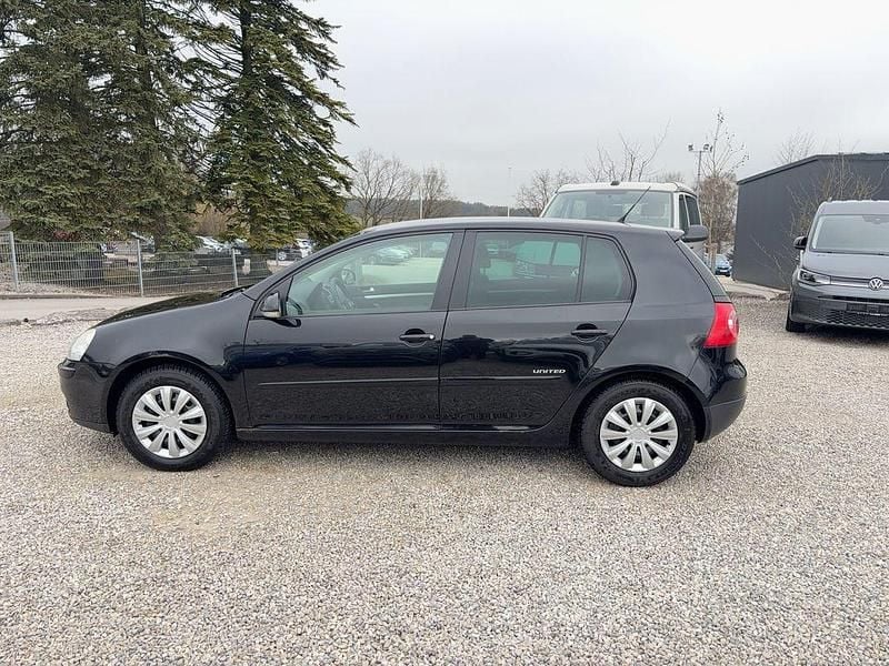 Gebraucht VW Golf VI United 102 PS (75 kW) 2008 Schwarz Kleinwagen