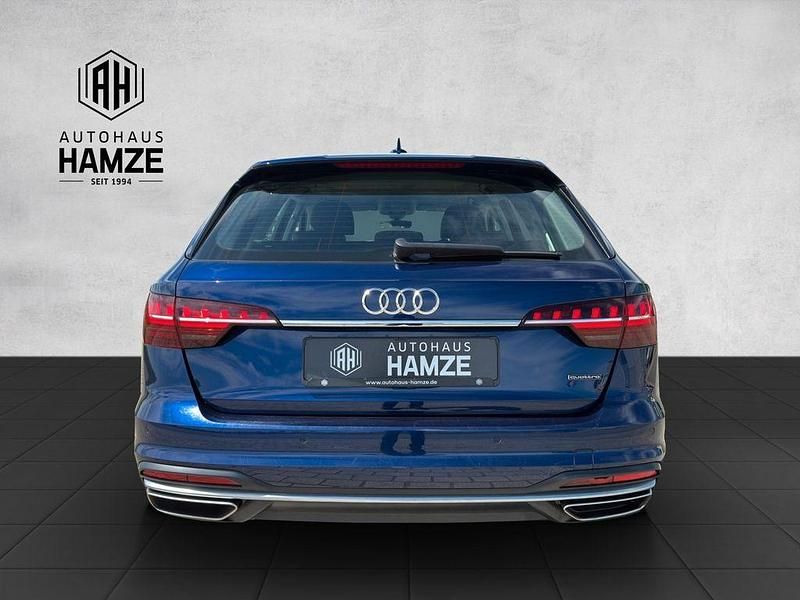 Usata Audi A4 Advanced 231 CV (169 kW) 2019 Blu Station wagon