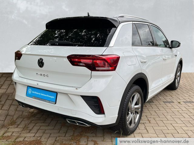 Gebraucht VW T-Roc R-line 150 PS (110 kW) 2023 Weiß SUV