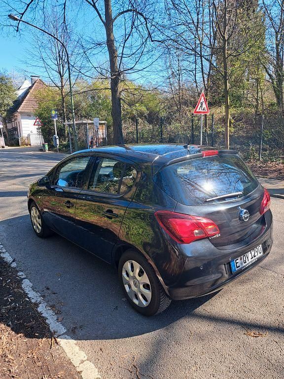 Gebraucht Opel Corsa Edition 90 PS (66 kW) 2016 Schwarz Kleinwagen