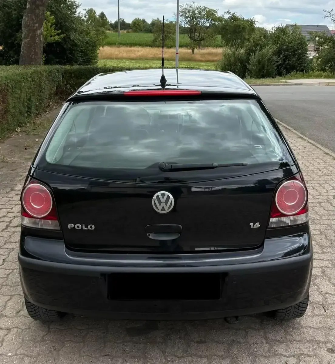 Gebraucht VW Polo 80 PS (58 kW) 2007 Schwarz Kleinwagen