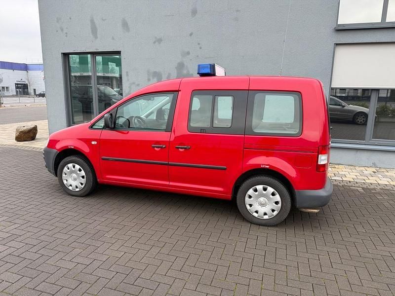 Gebraucht VW Caddy Life 109 PS (80 kW) 2007 Rot Van / Kleinbus