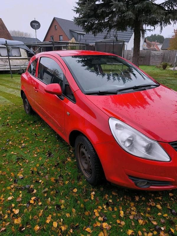 Gebraucht Opel Corsa 60 PS (44 kW) 2007 Rot Kleinwagen