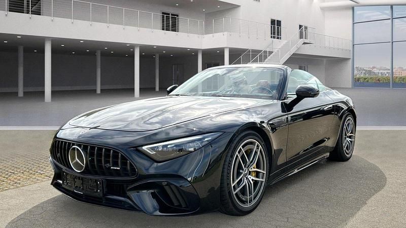 Schwarz Gebraucht 2024 Mercedes SL63 AMG AMG Cabrio | 138.900 € (Guter Preis) - Bild 1/4