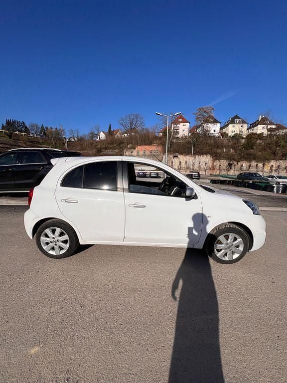 Gebraucht Nissan Micra N-TEC 80 PS (58 kW) 2016 Weiß Kleinwagen