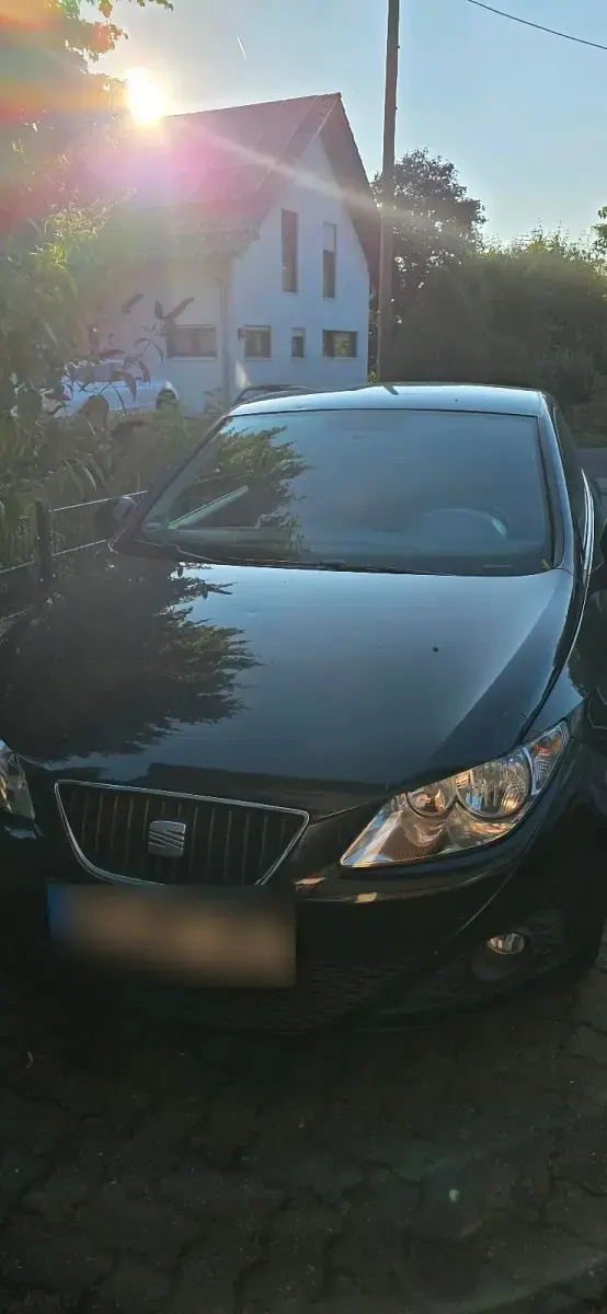 Gebraucht Seat Ibiza 2010 Schwarz Kleinwagen