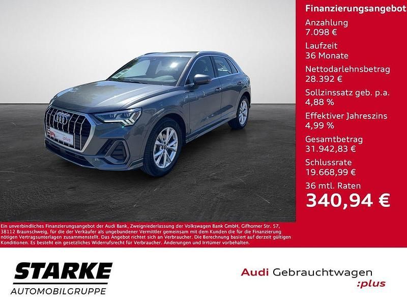 Daytonagrau perleffekt Gebraucht 2022 Audi Q3 Advanced SUV | 35.490 € (Fairer Preis) - Bild 1/4