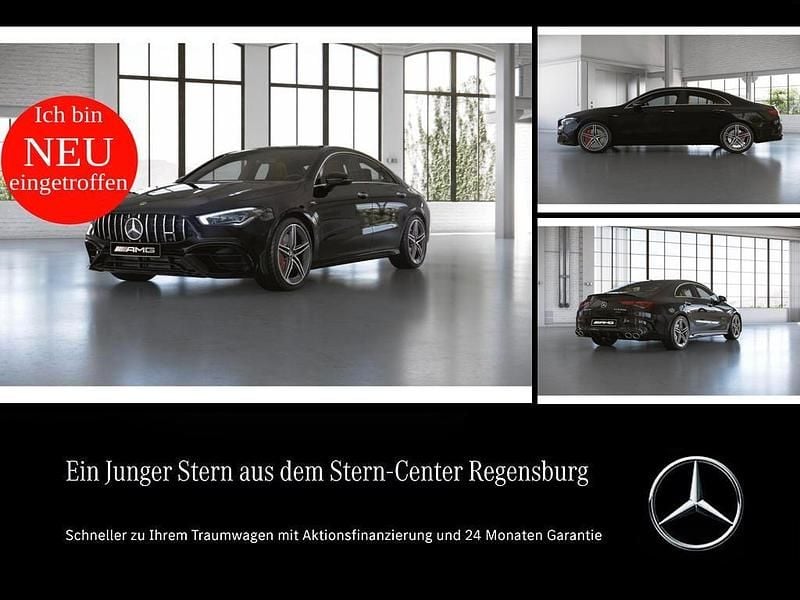 Schwarz Gebraucht 2021 Mercedes CLA45 AMG AMG Coupé | 51.980 € (Fairer Preis) - Bild 1/4