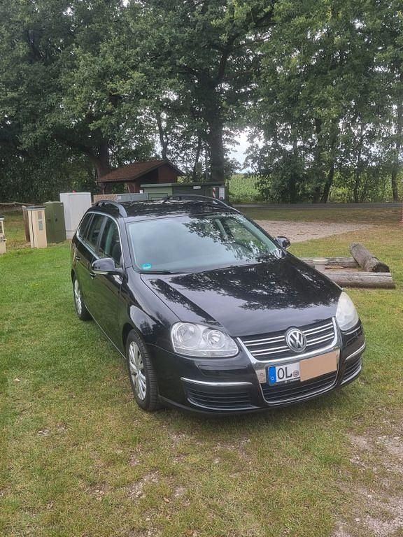 Schwarz Gebraucht 2009 VW Golf VI Comfortline Kombi | 4.950 € (Teuer) - Bild 1/4