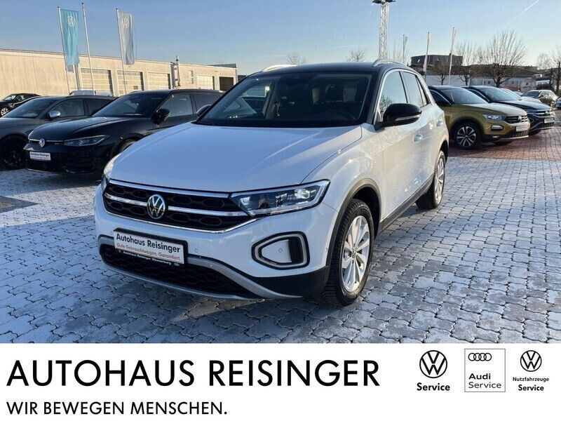 Gebraucht VW T-Roc Style 110 PS (80 kW) 2023 Pure white (weiß) SUV
