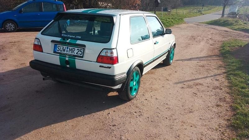 Gebraucht VW Golf II 69 PS (50 kW) 1990 Weiß Kleinwagen