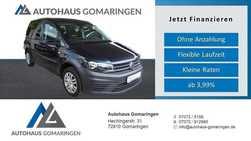 Blau Gebraucht 2015 VW Caddy Van / Kleinbus | 17.999 € (Fairer Preis) - Bild 1/4
