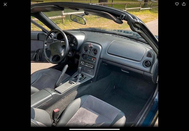 Blau Gebraucht 1998 Mazda MX5 Cabrio | 8.500 € (Fairer Preis) - Bild 1/4