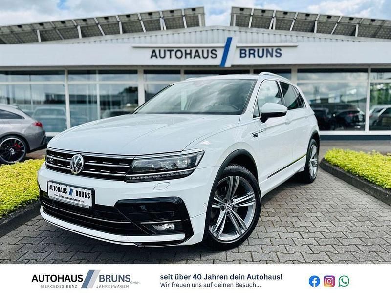 Pure white Gebraucht 2020 VW Tiguan Highline SUV | 28.555 € (Teuer) - Bild 1/4