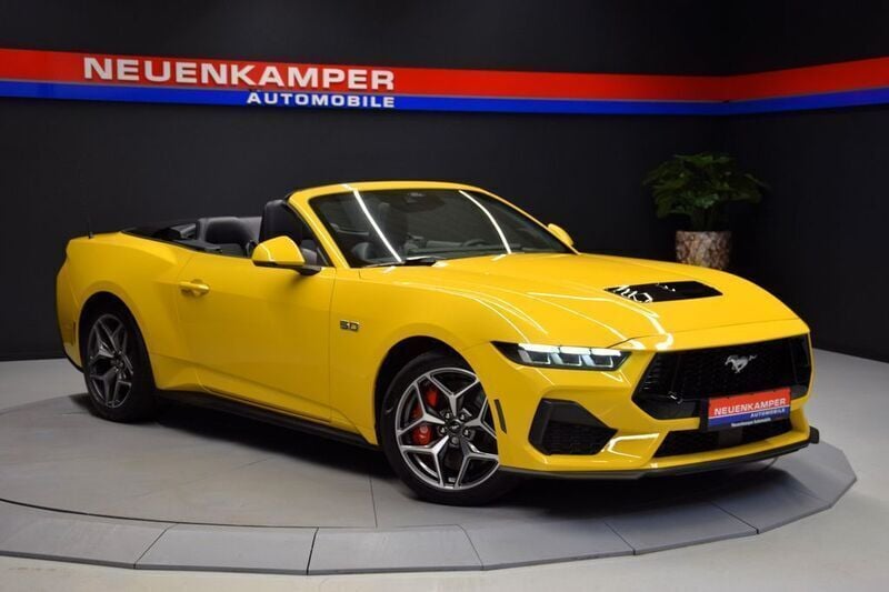 Gebraucht Ford Mustang GT Convertible 446 PS (328 kW) 2024 Gelb Cabrio