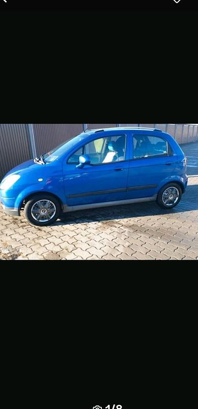 Blau Gebraucht 2008 Chevrolet Matiz Kleinwagen | 1.799 € - Bild 1/2
