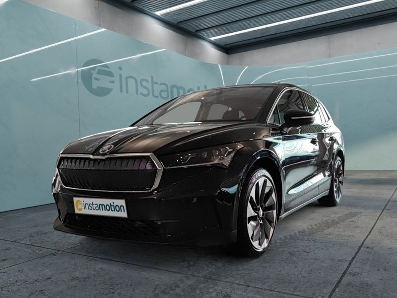 Schwarz Gebraucht 2021 Skoda Enyaq iV Loft SUV | 33.230 € (Fairer Preis) - Bild 1/4