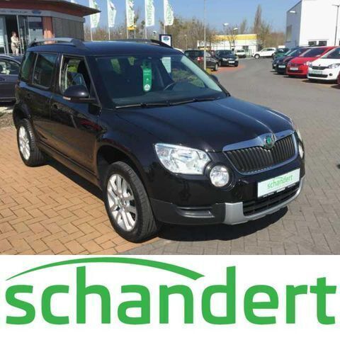 Schwarz metallic Gebraucht 2011 Skoda Yeti Plus Edition SUV | 16.850 € - Bild 1/4
