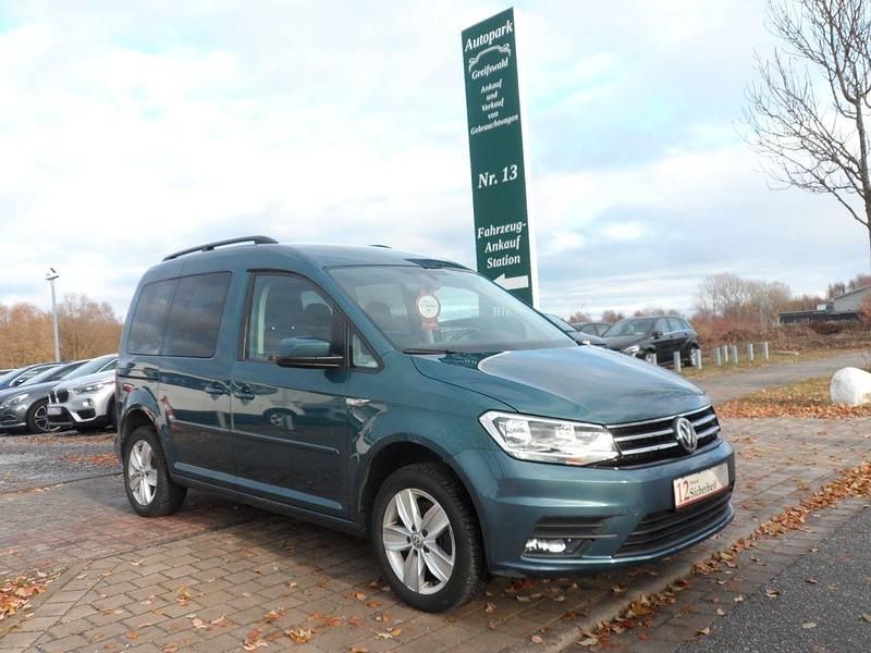Occasion VW Caddy S 125 PK (91 kW) 2017 Groen MPV