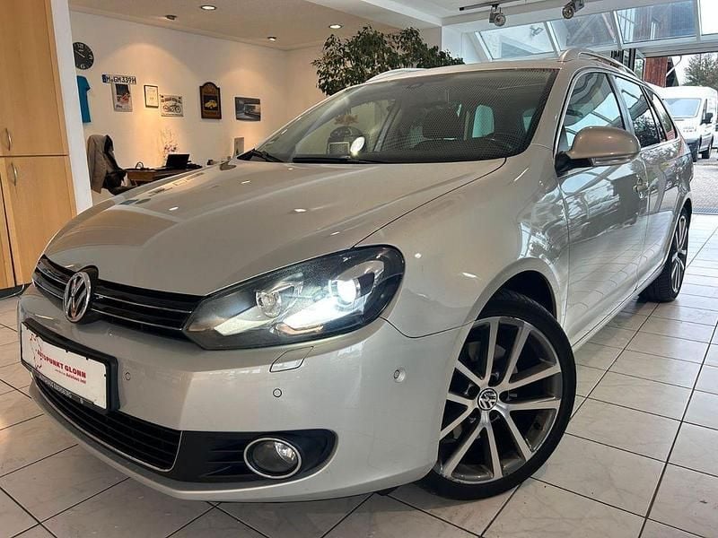 Gold Gebraucht 2010 VW Golf VI Highline Kombi | 2.990 € (Superpreis) - Bild 1/4