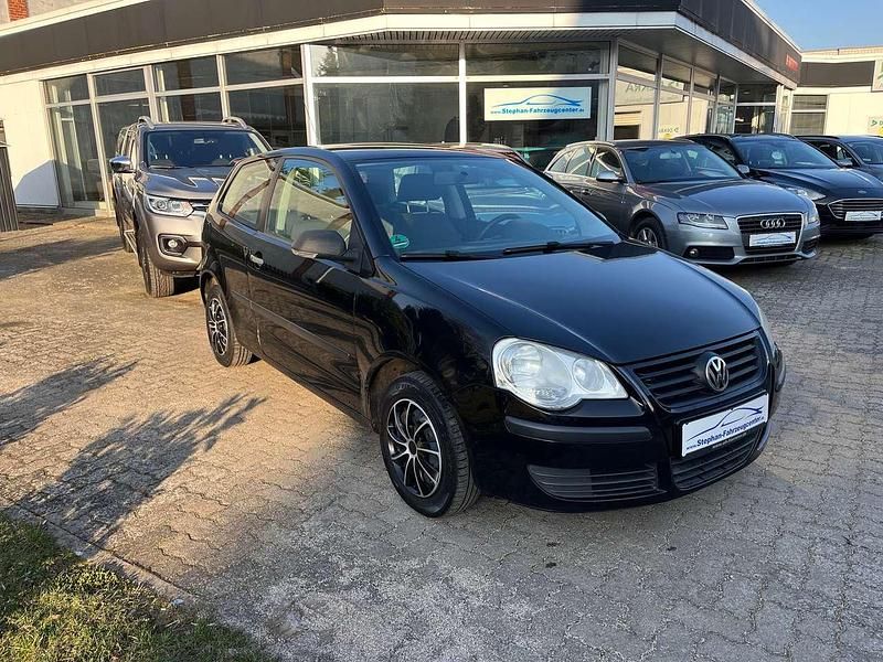 Gebraucht VW Polo Trendline 69 PS (50 kW) 2007 Schwarz Kleinwagen