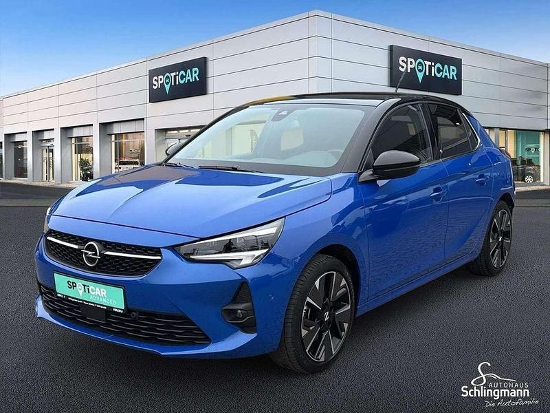 Perl blau Gebraucht 2021 Opel Corsa-e Ultimate Kleinwagen | 15.900 € (Fairer Preis) - Bild 1/4