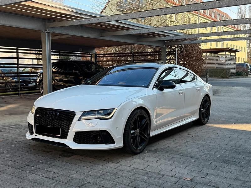 Weiß Gebraucht 2014 Audi RS7 Sportback Kleinwagen | 28.500 € (Guter Preis) - Bild 1/4