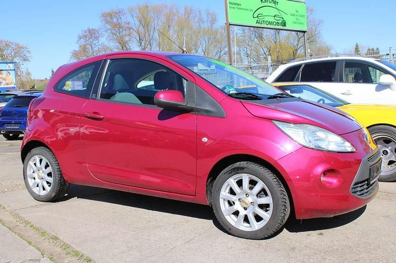 Gebraucht Ford Ka Titanium 69 PS (50 kW) 2009 Funky magenta metallic Kleinwagen