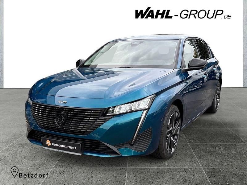 Blau Neu 2025 Peugeot 308 Allure Limousine | 27.490 € (Superpreis) - Bild 1/4