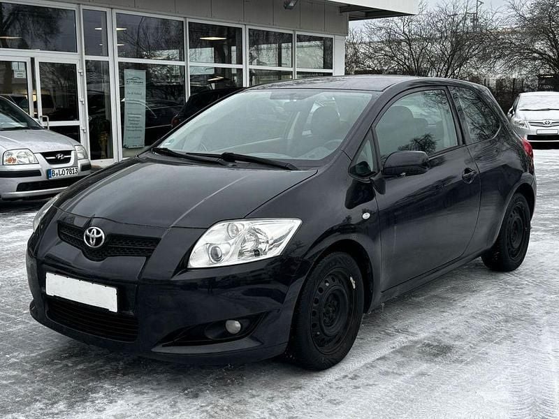 Gebraucht Toyota Auris Sol 97 PS (71 kW) 2007 Schwarz Kleinwagen