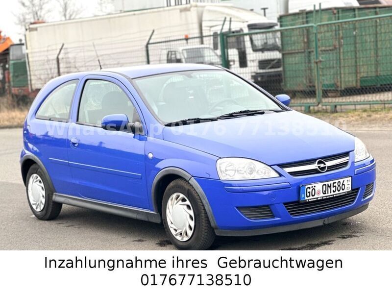 Blau Gebraucht 2006 Opel Corsa Edition Kleinwagen | 1.200 € (Superpreis) - Bild 1/4