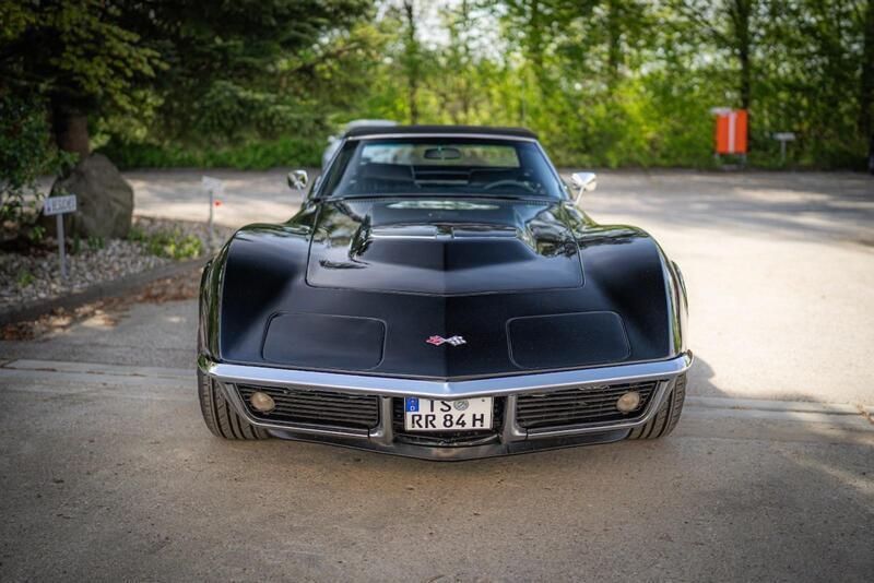 Second-hand Corvette C3 435 CP (319 kW) 1969 Negru Cabrio