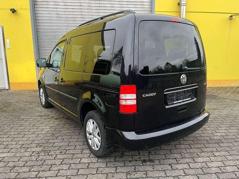 Gebraucht VW Caddy Comfortline 102 PS (75 kW) 2011 Schwarz Van / Kleinbus