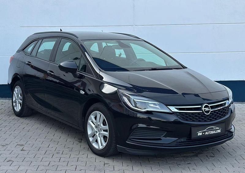 Gebraucht Opel Astra Edition 110 PS (80 kW) 2018 Schwarz Kombi