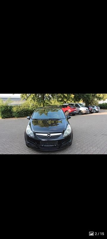 Gebraucht Opel Corsa 72 PS (52 kW) 2010 Schwarz Kleinwagen