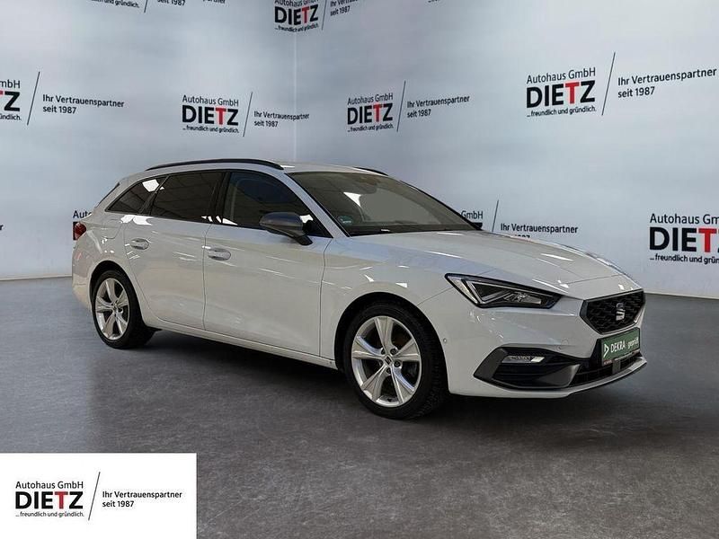 Gebraucht Seat Leon ST Beats 150 PS (110 kW) 2021 Weiß Kombi