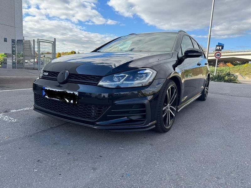 Gebraucht VW Golf VII GTD 184 PS (135 kW) 2018 Schwarz Kombi