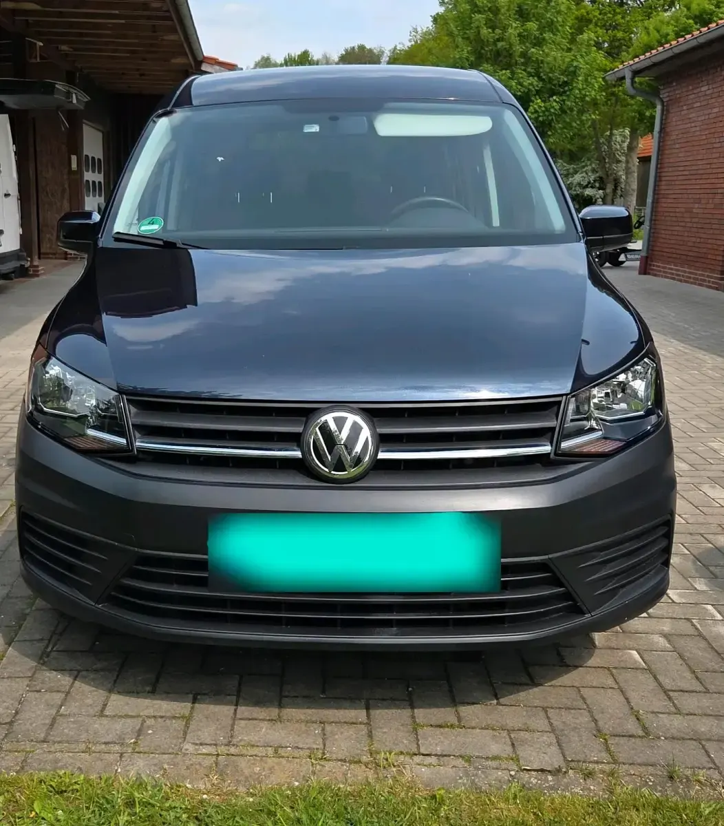 Gebraucht VW Caddy 75 PS (55 kW) 2019 Blau Van / Kleinbus