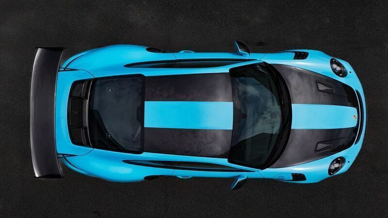 Blau Gebraucht 2018 Porsche 911 GT2 RS Coupé | 447.000 € - Bild 1/4