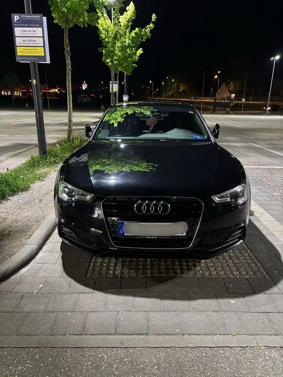 Gebraucht Audi A5 Sportback S-Line 190 PS (139 kW) 2016 Schwarz Kleinwagen