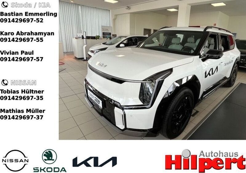 Weiß Neu 2024 Kia EV9 GT-Line SUV | 71.240 € (Fairer Preis) - Bild 1/4