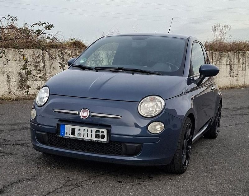 Gebraucht Fiat 500 Lounge 86 PS (63 kW) 2011 Blau Kleinwagen