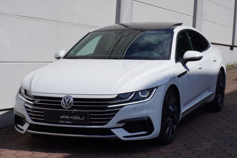 Weiß Gebraucht 2019 VW Arteon R-line Limousine | 23.490 € - Bild 1/4