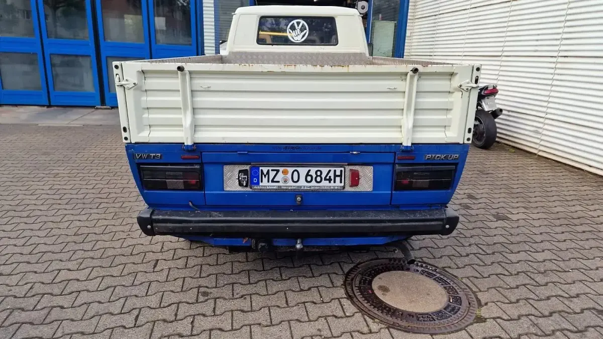Gebraucht VW T3 60 PS (44 kW) 1985 Weiß Van