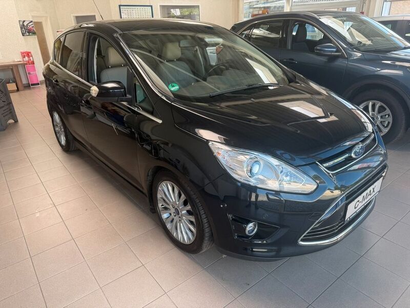 Schwarz Gebraucht 2012 Ford C-MAX Titanium Van / Kleinbus | 10.990 € (Teuer) - Bild 1/4