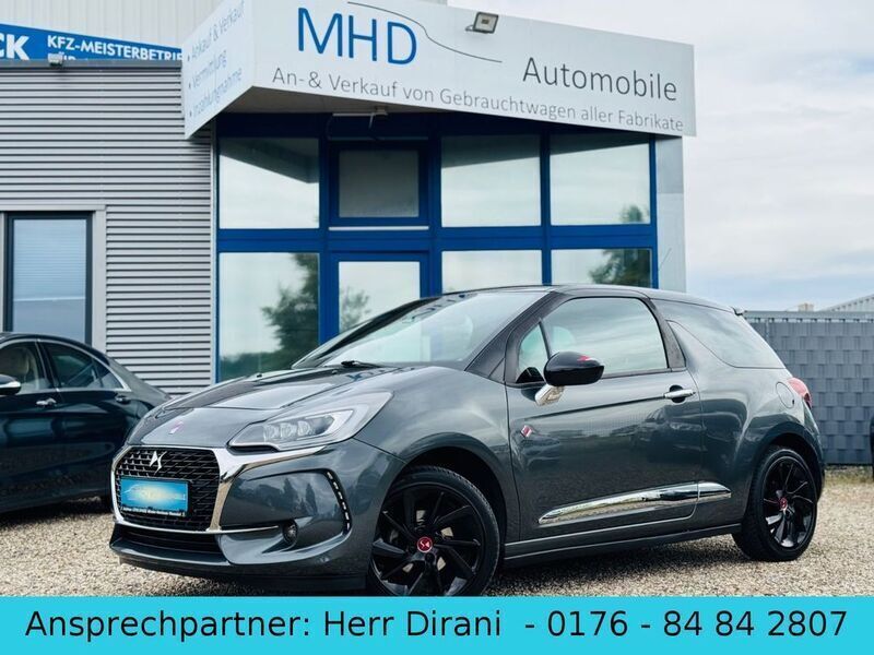 Schwarz Gebraucht 2017 DS Automobiles DS3 Performance Kleinwagen | 9.222 € (Superpreis) - Bild 1/4