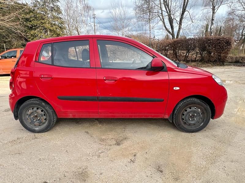 Gebraucht Kia Picanto 60 PS (44 kW) 2009 Rot Kleinwagen