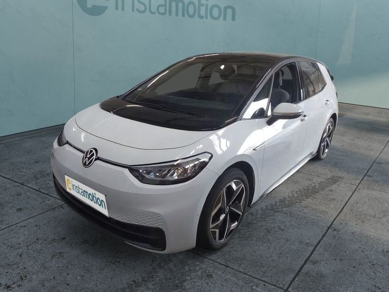 Weiß Gebraucht 2023 VW ID.3 Pro Performance Kleinwagen | 29.530 € (Teuer) - Bild 1/4